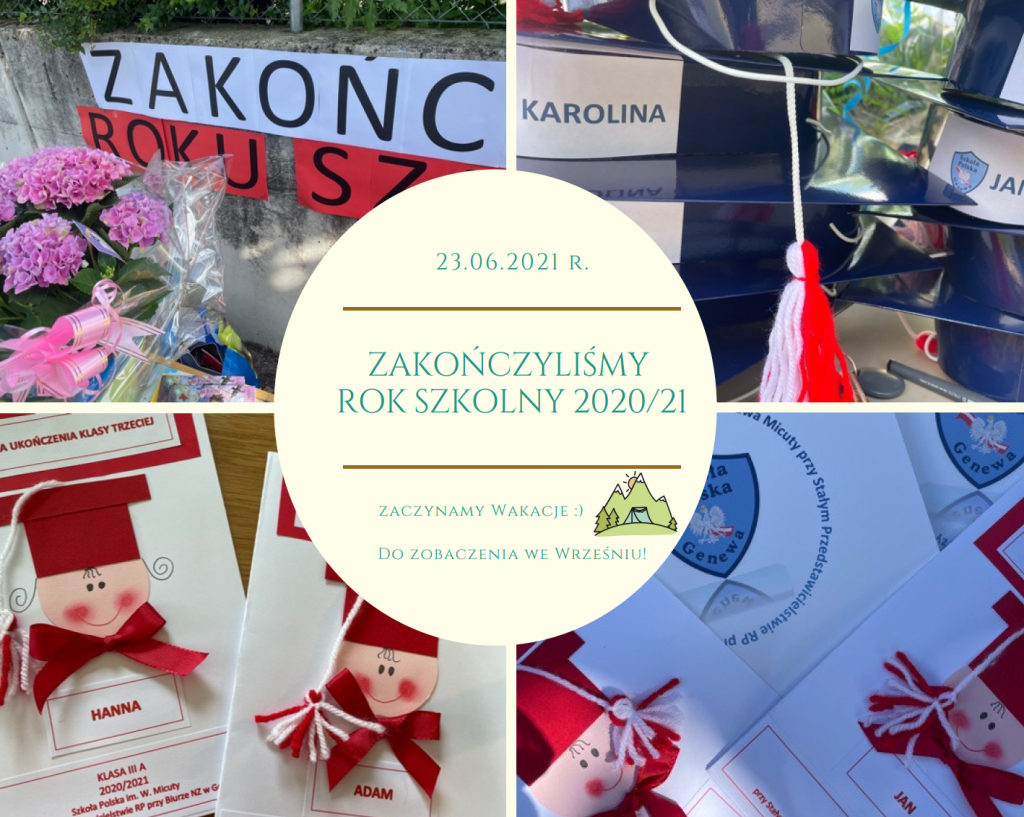 Zakończenie roku szkolnego