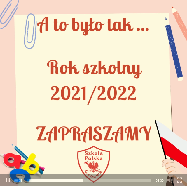 Podsumowanie roku szkolnego 2021/2022