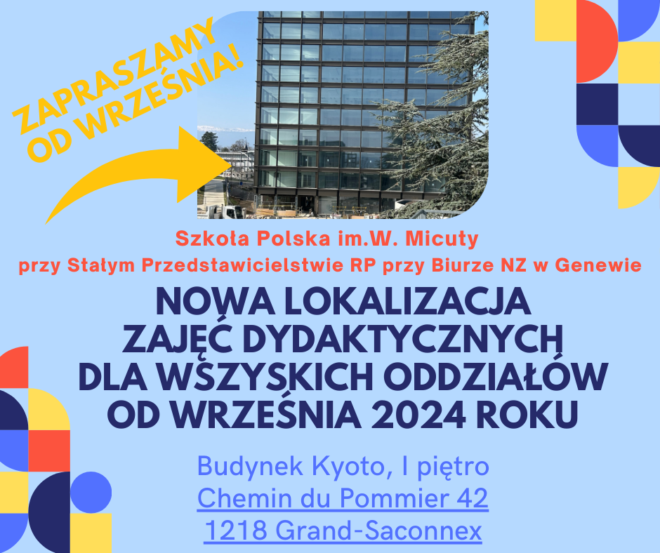 Nowa lokalizacja dydaktyki